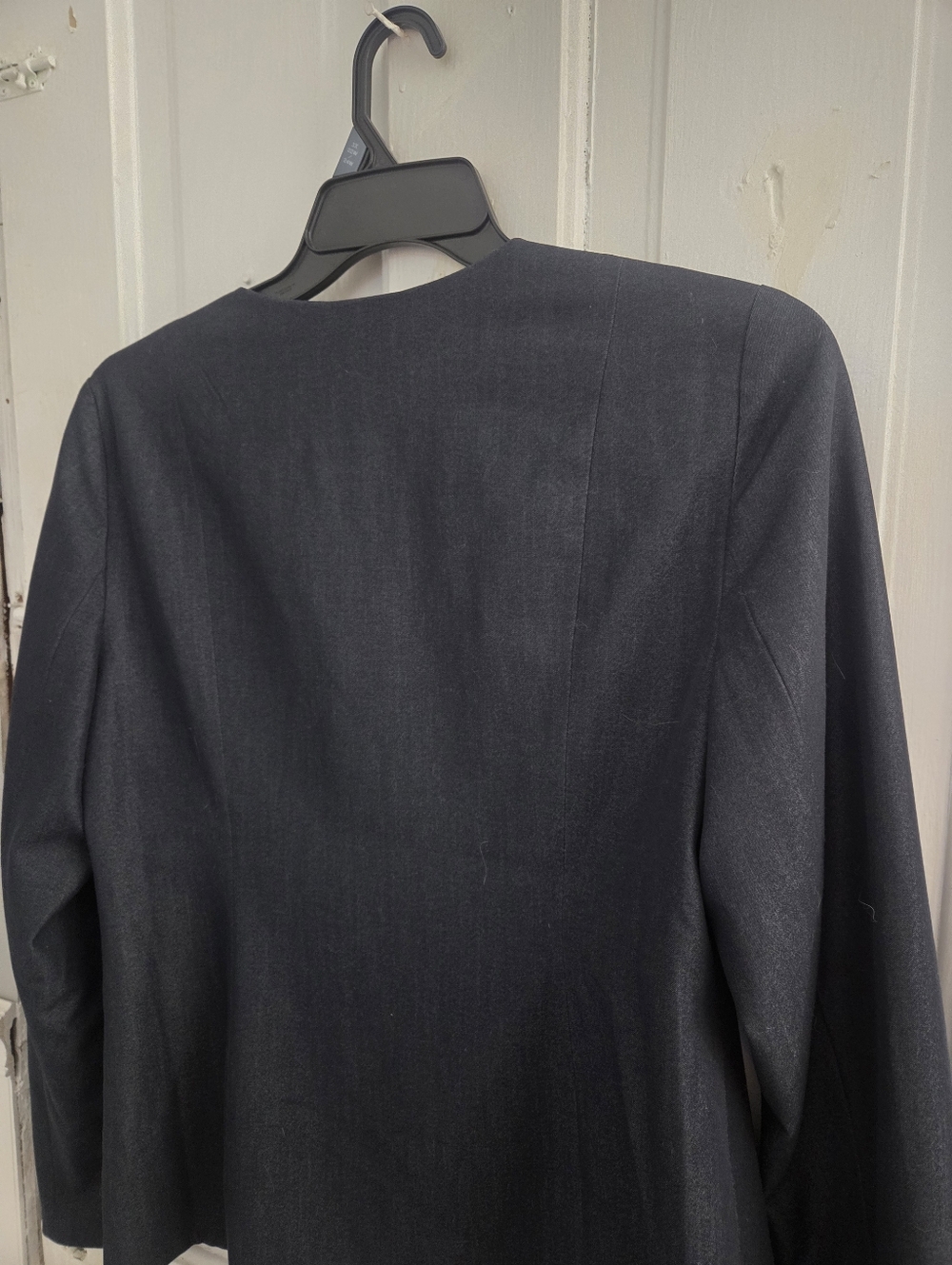 Dana Buchman Navy Zip Front Women's Jacket Size 12 - Picture 12 of 15